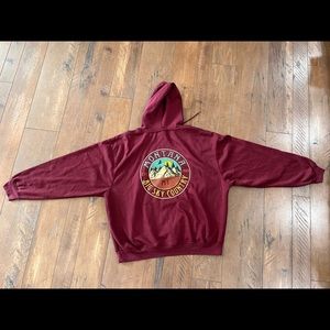 Maroon, Montana “big sky country”, Pacific & Co. size mens large hoodie.